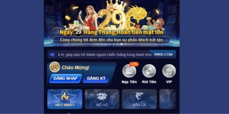 Khuyến mãi đa dạng tri ân hội viên 99win